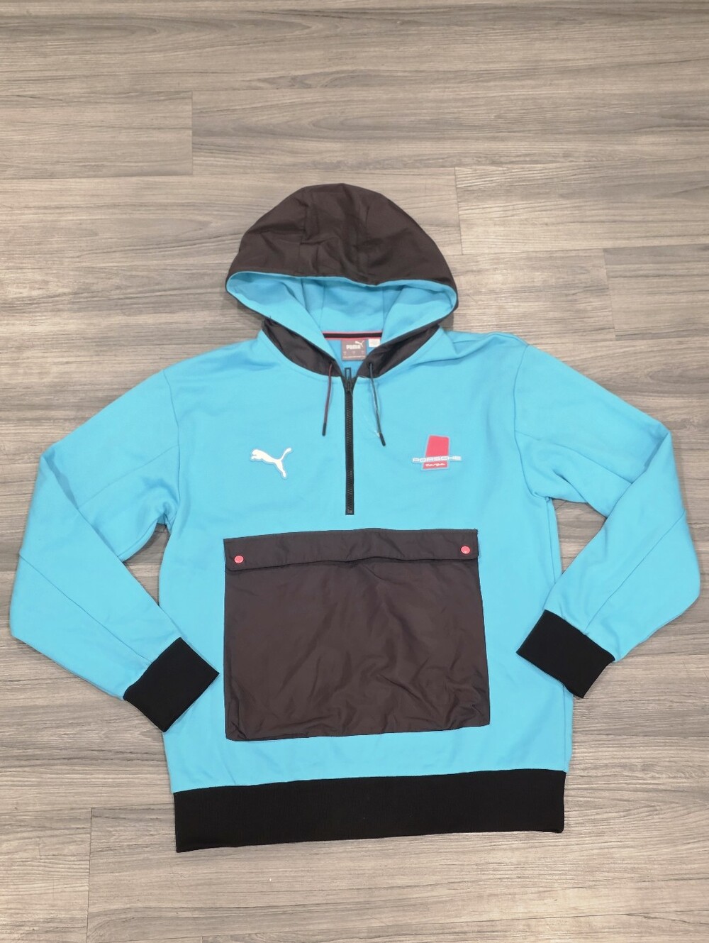 $150 Puma x Porsche Legacy Statement LS Hoodie Men's US 531952-05 NWT